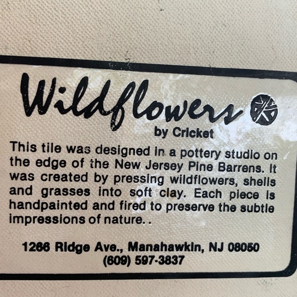 Cool vintage. mirror / pressed flower Boho - Picture 3 of 6